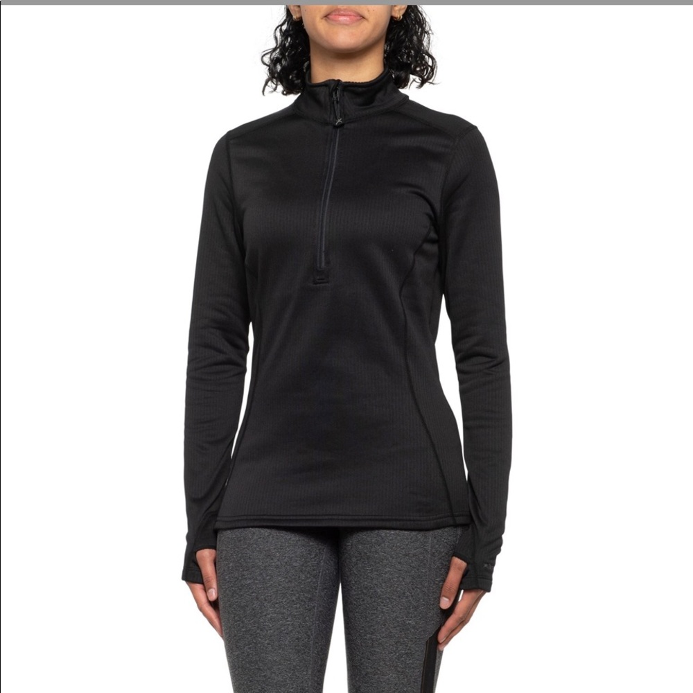 🆕 Terramar Vertix Base Layer Top Black size medium 716